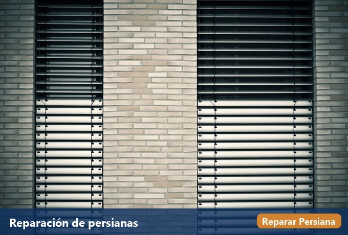 Reparación de persianas de aluminio y PVC en Lleida