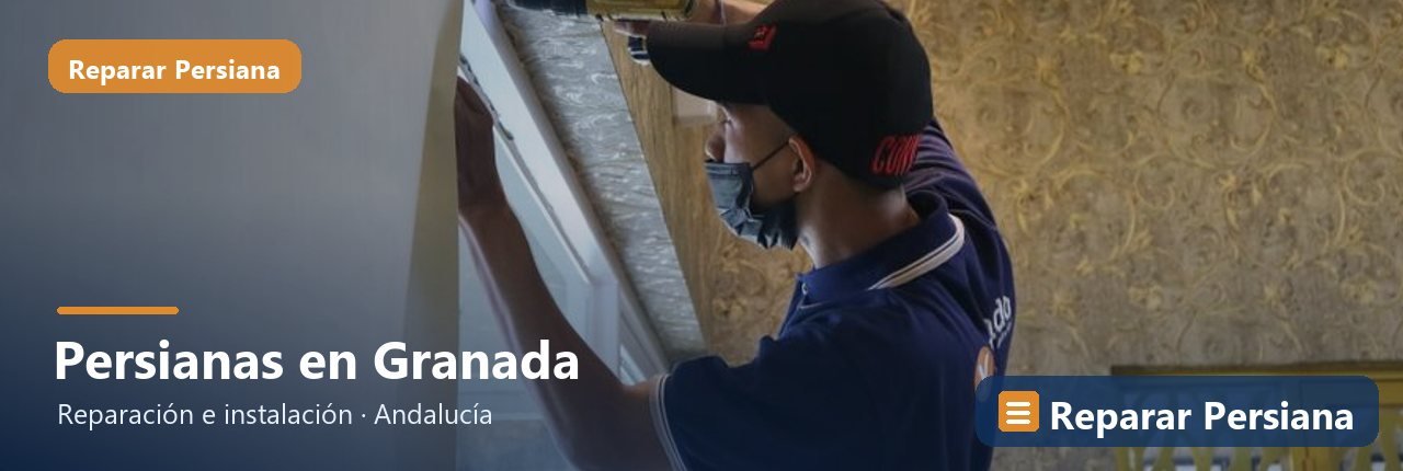 Reparación de persianas en la provincia de Granada