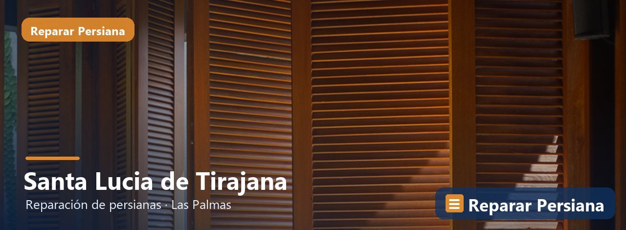 Reparación de persianas en Santa Lucia de Tirajana, Reparar Persiana